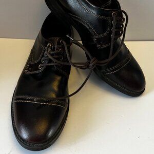 Clarks Men's Black Leather Dress Shoes